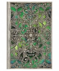Paperblanks 2018 Esmeralda Diary, Mini, Lined/ 41634