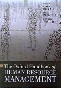 Oxford Handbook of Human Resource Management