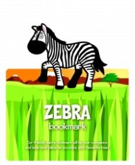 Разделител за книга Сафари - Зебра