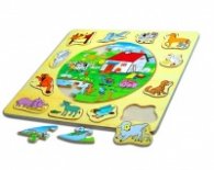 Toys Pino Пъзел 2 в 1 4050-1 Ферма