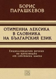 Отименна лексика в словника на българския език