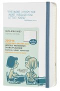 Moleskine 2013-2014 Peanuts Limited Edition Weekly Planner+Notes, 18 Month, (July '13 - Dec. '14) Pocket White [Hard Cover] [7474]