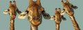 Разделител за книга Giraffe Heads Bookmark [0184]