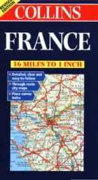 France: Collins Map