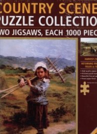 Puzzle Collection: Country Scenes (two jigsaws, each 1000 pieces)