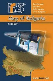 Map of Bulgaria 1: 560 000***