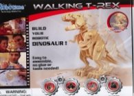 Дървен конструктор 3D пъзел T-Rex D210