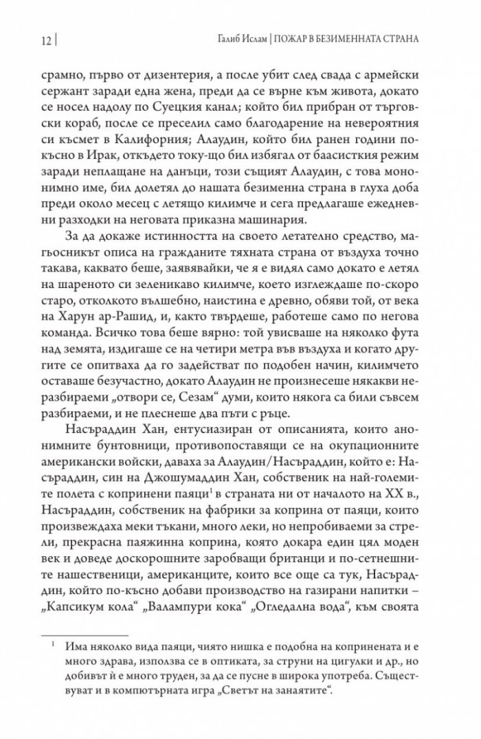 Пожар в безименната страна