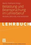Belastung und Beanspruchung im Lehrerberuf