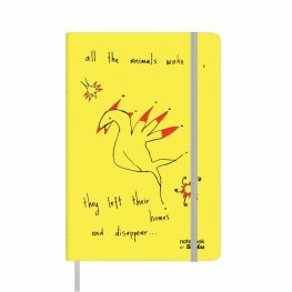 Бележник Animal Yellow A5/ 82482
