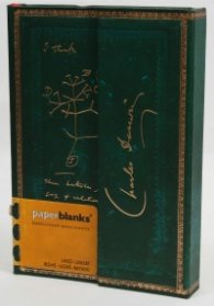 Бележник Paperblanks Darwin: Embellished Manuscripts Mini Wrap, Lined/ 1273-3