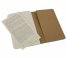 Бележник Moleskine Ruled Cahier Journal Kraft Large: Set of 3 Ruled Journals [4925]