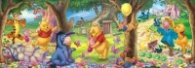 Пъзел Super Color 160 ч.: Мечо Пух (панорамен) - 28029.2