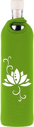 Бутилка FLASKA NEO DESIGN 0.500L: Зелен Лотос