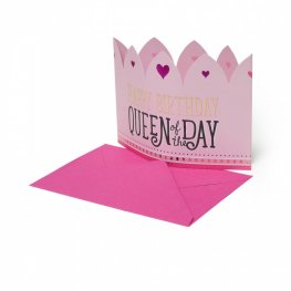 3D поздравителна картичка - Честит рожден ден - кралица Legami BG0644-5