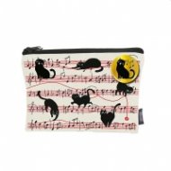 Портмоне за монети - Музикални котки CARTES D'ART