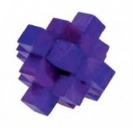 Bamboo Puzzle***- Violet Block - бамбуков пъзел 17184