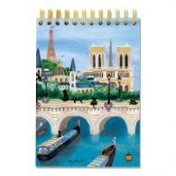 Скицник А5 - Мост над Сена CARTES D'ART