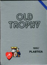 Карти за игра Old Trophy син 0101460а