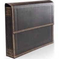 Папка Бележник Paperblanks Old Leather Black Morocain Accordion Box/ 6892