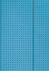 Бележник Paper- Oh Circulo Blue on Grey, A5, Lined/ 0182
