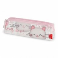 Несесер прозрачен - котка Legami