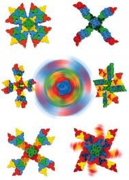Конструктор Morphun Spinning tops 100 части 52100