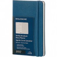 Бележник Moleskine Weekly Diary 2017 Notebook Blue [4073]