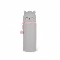 Мек силиконов несесер Legami 2 в 1 - коте Legami