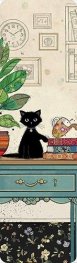 Книгоразделител - палаво коте KIUB