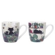 Комплект от две чаши за кафе - Котета KIUB