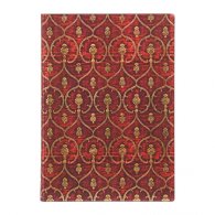 Бележник Paperblanks - Red Velvet / Red Velvet / Midi / Lined