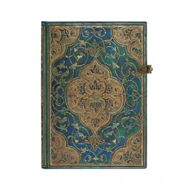 Бележник Paperblanks - Turquoise Chronicles / Midi / Lined