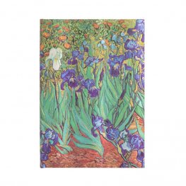 Бележник Paperblanks - Van Gogh’s Irises / Midi / Lined