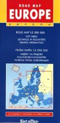 Пътна карта Европа 1:3 500 000 / англ.