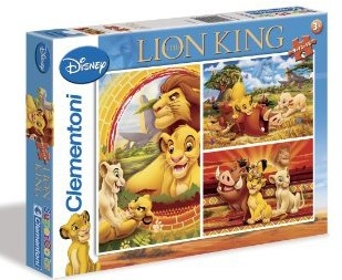Пъзел 3 в 1: The Lion King 22519