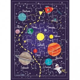 Пъзел - Космос, 24 части CARTES D'ART