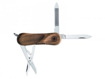 Нож Венгер-Nail Clip 580 Wood 1.580.011.830