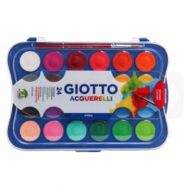 Водни бои Giotto Acquerelli 24 цвята 352400