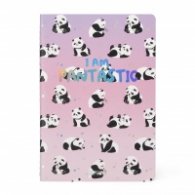 Бележник с редове Legami - А5 Панди