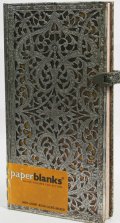 Бележник Paperblanks Silver Filigree Cllection Slim, Lined/ 9336