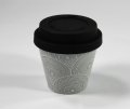 Мини чаша за еспресо със силиконов капак - Кръгове iTotal