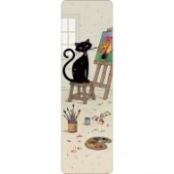 Книгоразделител - Коте художник KIUB