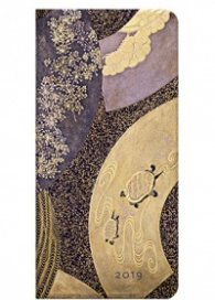 Бележник Paperblanks Dayplanners 2019 Ougi, Slim/ 9050