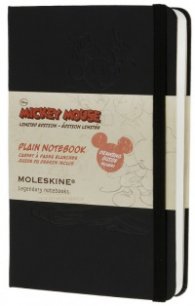 Бележник Moleskine Mickey Notebook Plain Pocket [Hardcover] [7894]