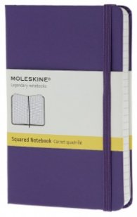 Бележник Moleskine Notebook Square Brilliant Violet Pocket Hard Cover] [6439]