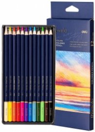 Цветни моливи Deli Finenolo EC131-12, 12 цвята