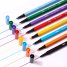 Флумастери Deli Colorun EC157-12, 12 цвята, измиващи се, PVC опаковка