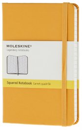 Бележник Moleskine Notebook Square Yellow Orange Pocket [Hard Cover] [6347]