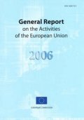 General Report on the Activities of the European Union 2006